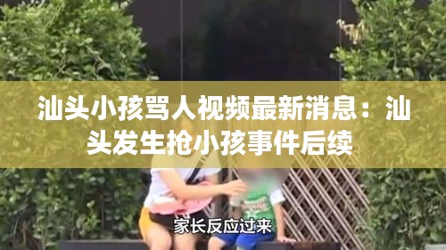 汕头小孩骂人视频最新消息：汕头发生抢小孩事件后续 