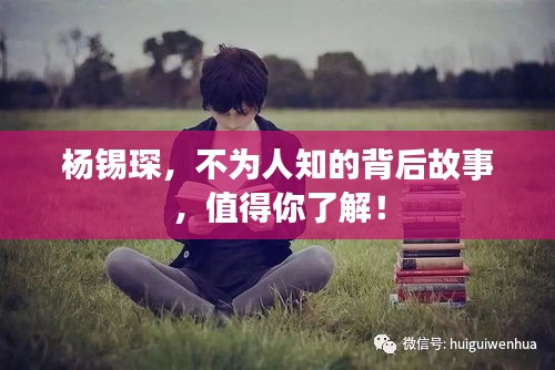杨锡琛，不为人知的背后故事，值得你了解！
