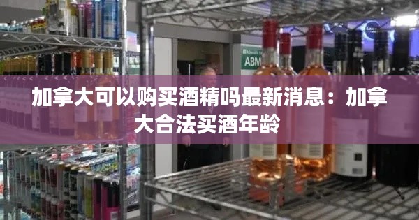 加拿大可以购买酒精吗最新消息：加拿大合法买酒年龄 
