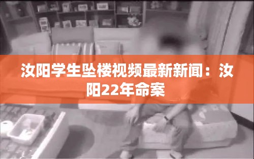 汝阳学生坠楼视频最新新闻：汝阳22年命案 
