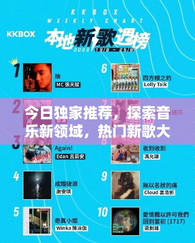 今日独家推荐，探索音乐新领域，热门新歌大放送