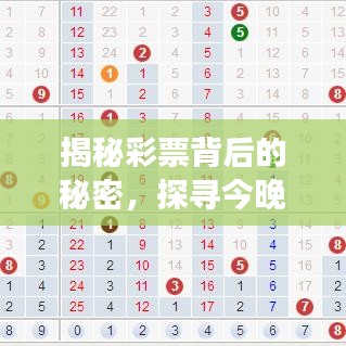 揭秘彩票背后的秘密，探寻今晚3D开奖号码的神秘之旅！