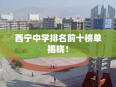 西宁中学排名前十榜单揭晓！