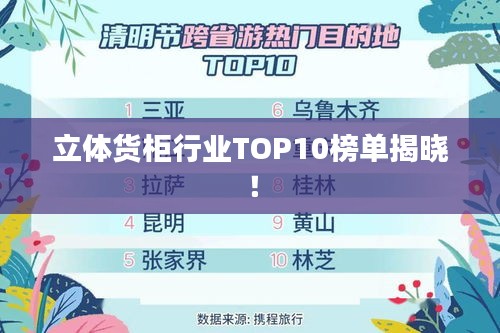 立体货柜行业TOP10榜单揭晓！