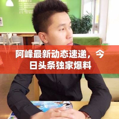阿峰最新动态速递，今日头条独家爆料