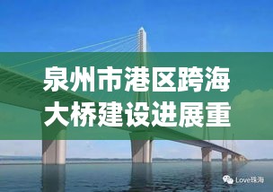 泉州市港区跨海大桥建设进展重磅更新！