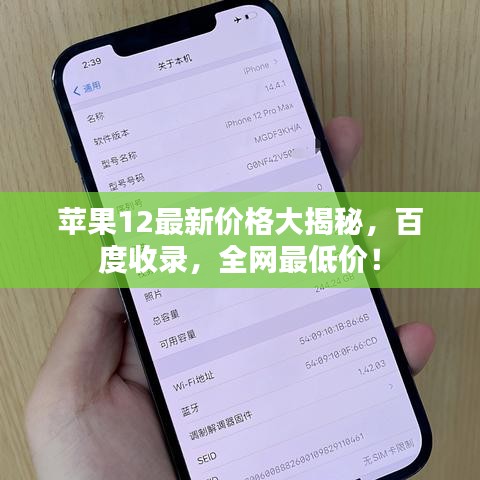苹果12最新价格大揭秘，百度收录，全网最低价！