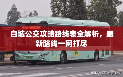 白城公交攻略路线表全解析，最新路线一网打尽