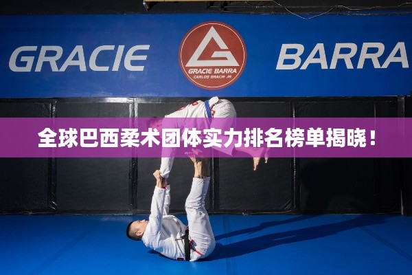全球巴西柔术团体实力排名榜单揭晓！