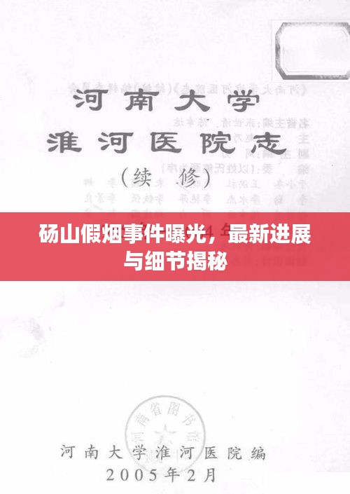 砀山假烟事件曝光，最新进展与细节揭秘