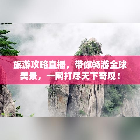旅游攻略直播，带你畅游全球美景，一网打尽天下奇观！