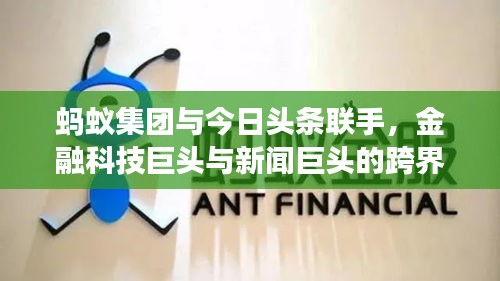 蚂蚁集团与今日头条联手，金融科技巨头与新闻巨头的跨界交融