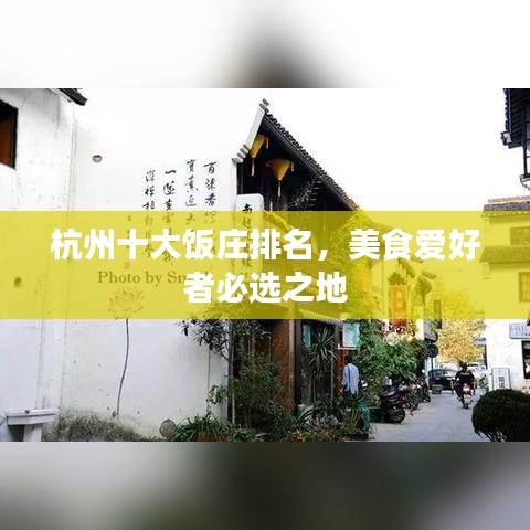 杭州十大饭庄排名，美食爱好者必选之地