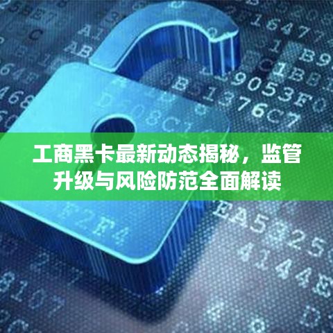 工商黑卡最新动态揭秘，监管升级与风险防范全面解读