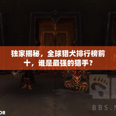 独家揭秘，全球猎犬排行榜前十，谁是最强的猎手？