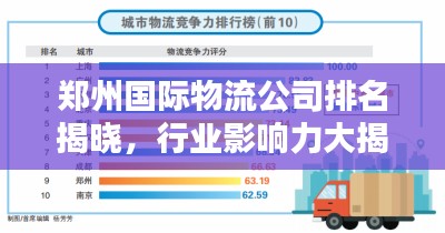 郑州国际物流公司排名揭晓，行业影响力大揭秘！