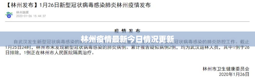 林州疫情最新今日情况更新