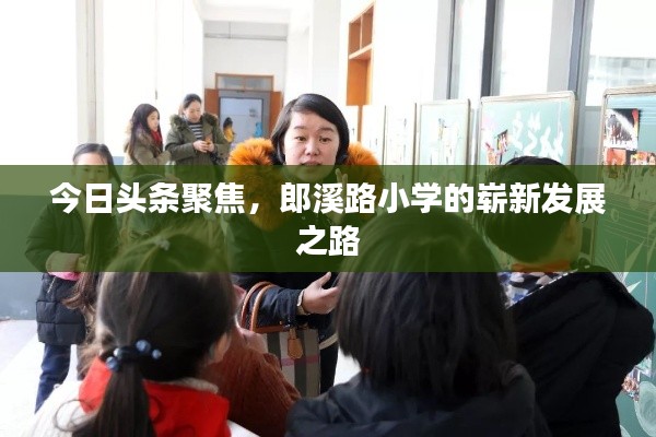 今日头条聚焦，郎溪路小学的崭新发展之路