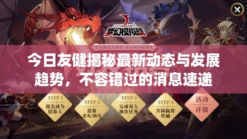 今日友健揭秘最新动态与发展趋势，不容错过的消息速递