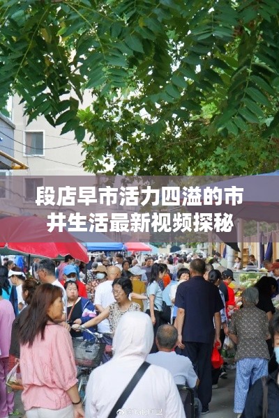 段店早市活力四溢的市井生活最新视频探秘
