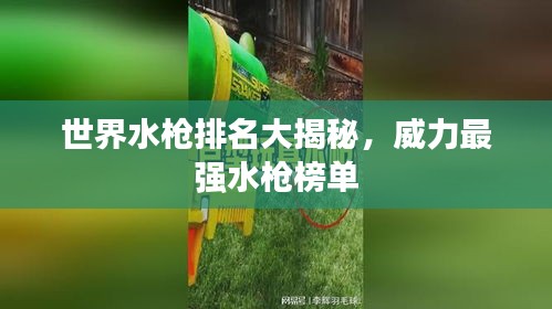 世界水枪排名大揭秘，威力最强水枪榜单