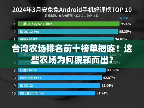 台湾农场排名前十榜单揭晓！这些农场为何脱颖而出？