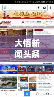 大悟新闻头条视频，最新资讯与地方风采一网打尽