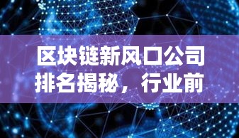区块链新风口公司排名揭秘，行业前沿领导者探索