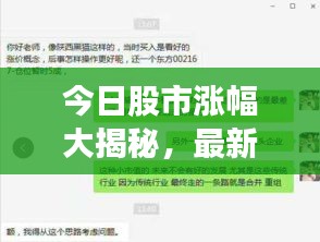 今日股市涨幅大揭秘，最新消息一网打尽