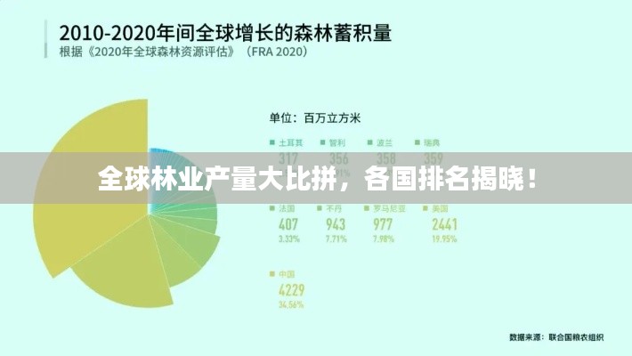 全球林业产量大比拼，各国排名揭晓！