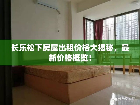 长乐松下房屋出租价格大揭秘，最新价格概览！