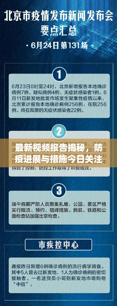 最新视频报告揭秘，防疫进展与措施今日关注速递