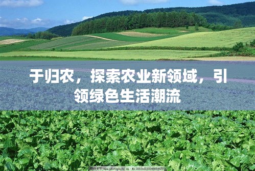 于归农，探索农业新领域，引领绿色生活潮流