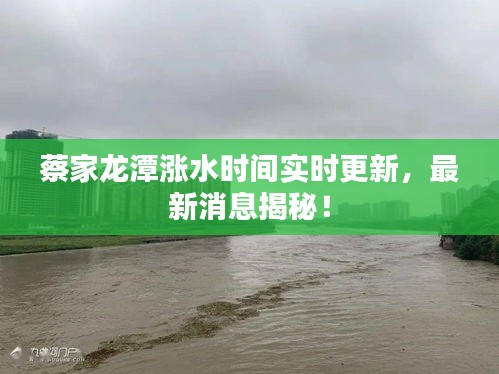 蔡家龙潭涨水时间实时更新，最新消息揭秘！