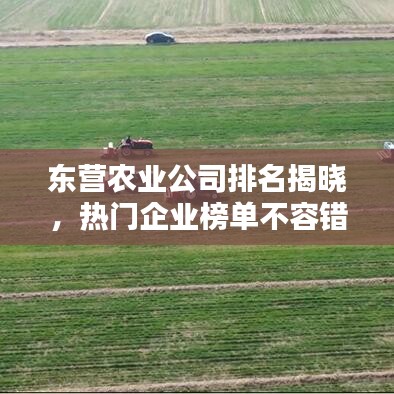 东营农业公司排名揭晓，热门企业榜单不容错过！