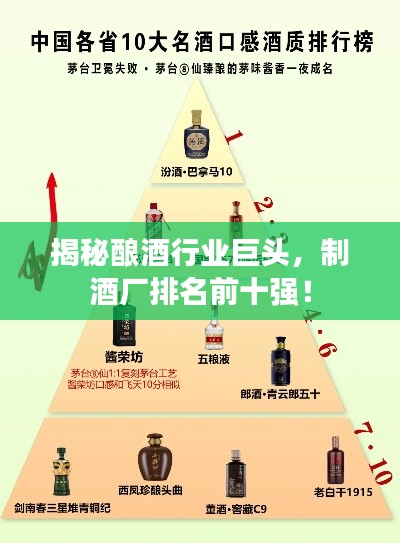 揭秘酿酒行业巨头，制酒厂排名前十强！