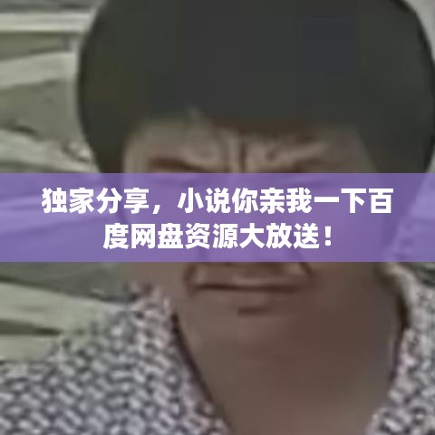 独家分享，小说你亲我一下百度网盘资源大放送！