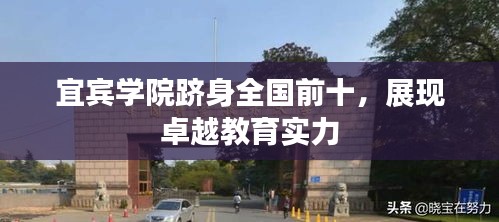 宜宾学院跻身全国前十，展现卓越教育实力