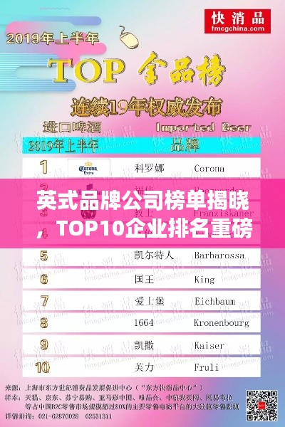 英式品牌公司榜单揭晓，TOP10企业排名重磅出炉！