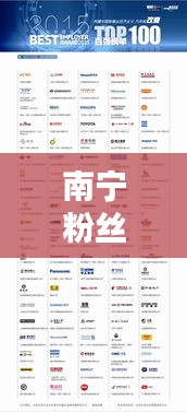 南宁粉丝公司排行榜揭晓，热门粉丝品牌企业榜单出炉！