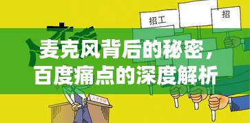 麦克风背后的秘密，百度痛点的深度解析