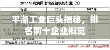 平湖工业巨头揭秘，排名前十企业概览