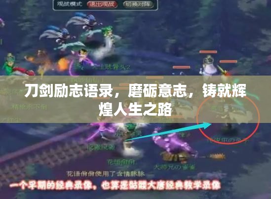 刀剑励志语录，磨砺意志，铸就辉煌人生之路