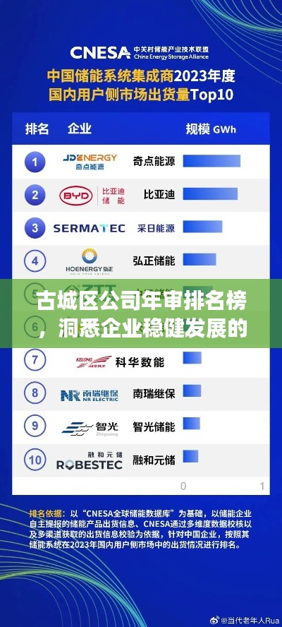 古城区公司年审排名榜，洞悉企业稳健发展的风向标权威榜单！