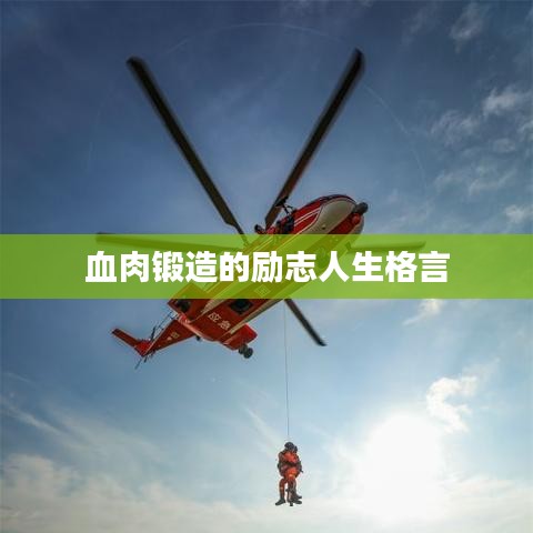 血肉锻造的励志人生格言