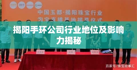 揭阳手环公司行业地位及影响力揭秘