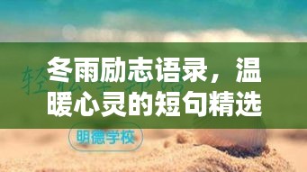 冬雨励志语录，温暖心灵的短句精选