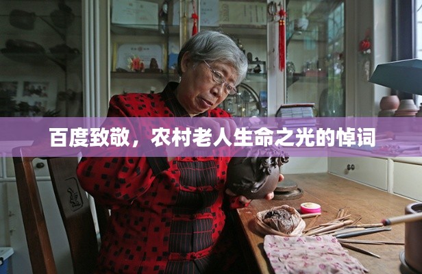 百度致敬，农村老人生命之光的悼词
