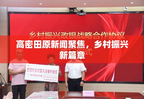 高密田原新闻聚焦，乡村振兴新篇章