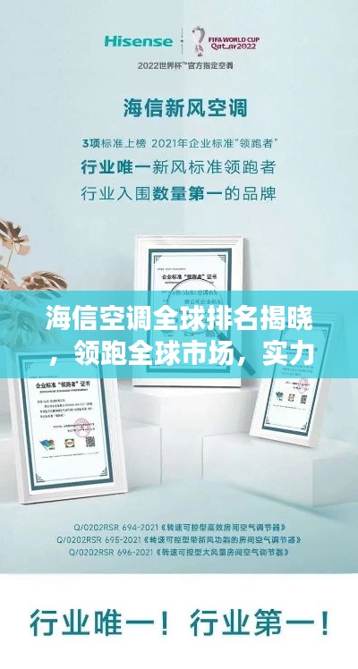 海信空调全球排名揭晓，领跑全球市场，实力展现卓越品质！